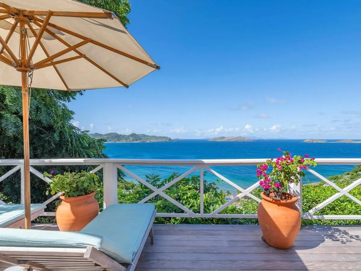 Quiet And Exceptional View One Or Two Bedrooms Villa Jad Pointe Milou 0*,  圣巴泰勒米